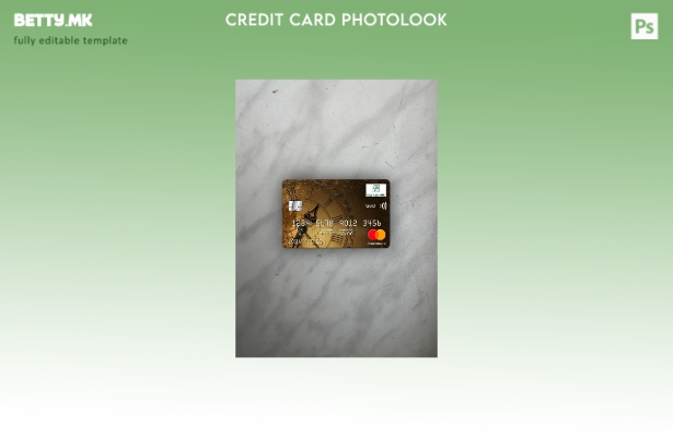 модерен стил Украина Oshadbank Украина Mastercard златен фото изглед преден шабл